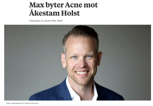 Max Byter Acne mot Åkestam Holst